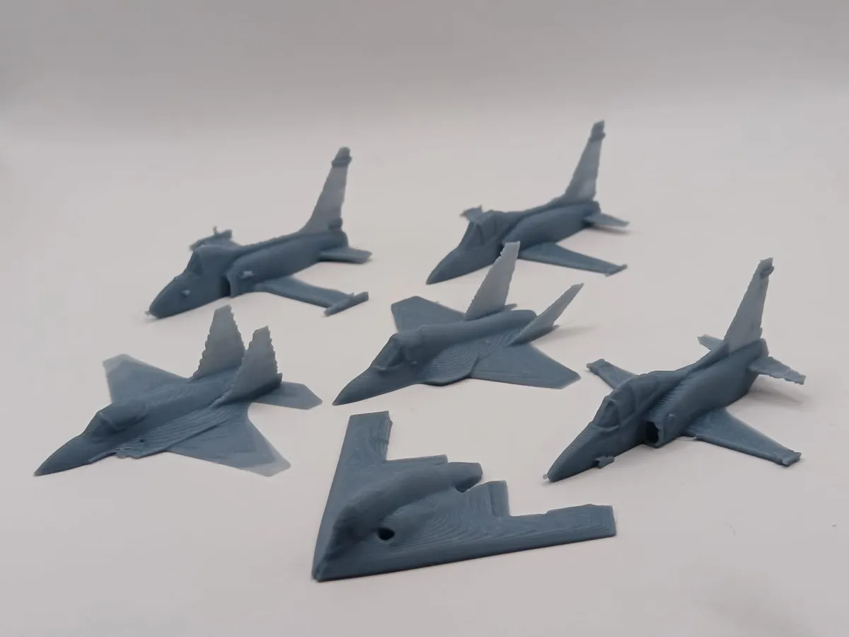 Airplane miniatures for boardgames