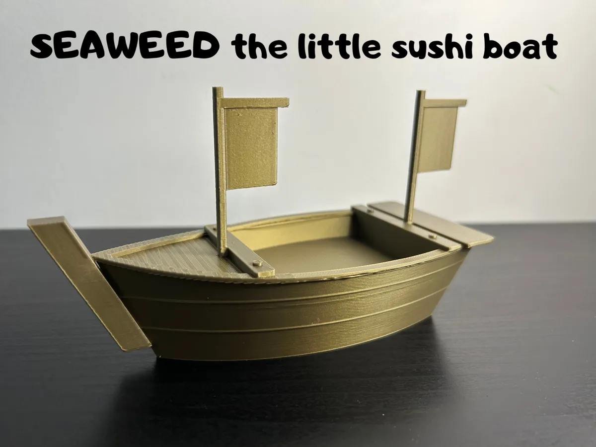 SEAWEED the little sushi boat