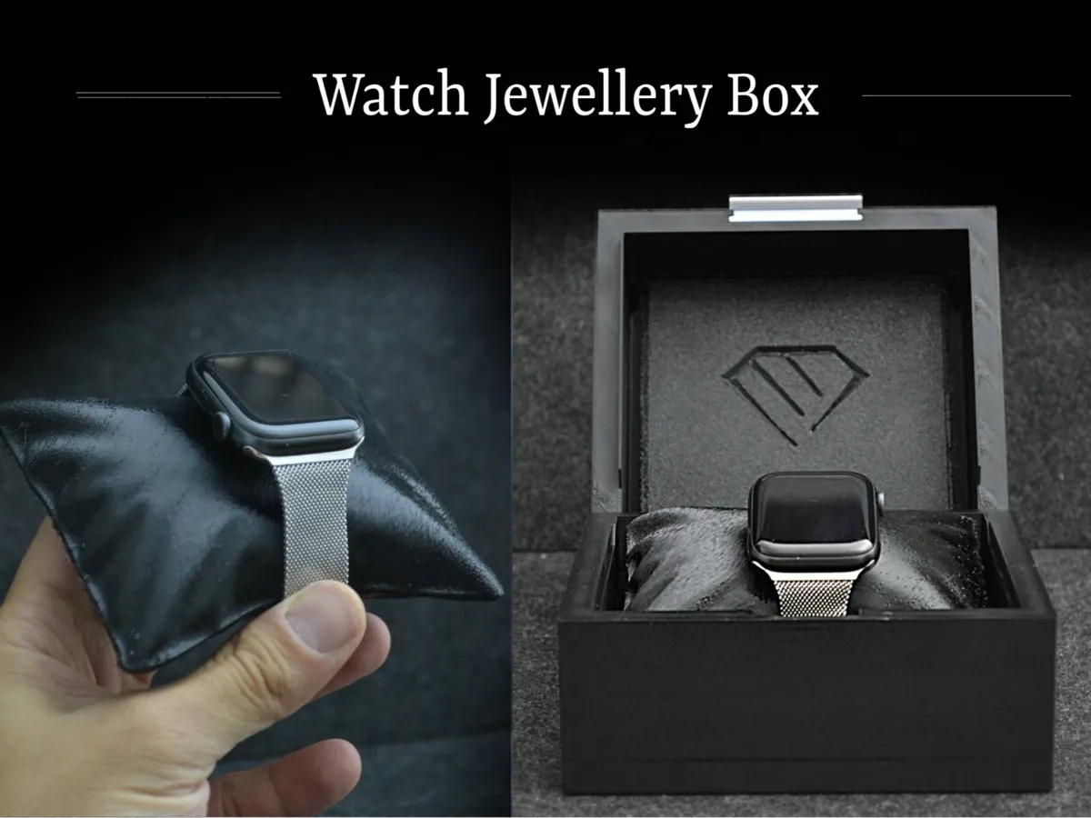 Jewellery Watch Box with TPU Pillow - Watch Boxes & Organisers, in stock