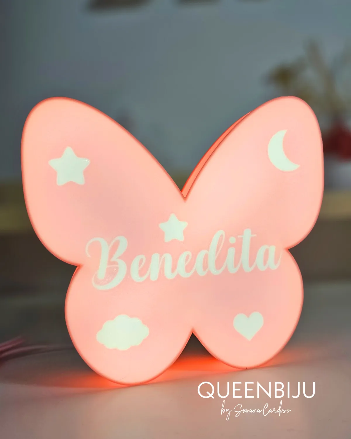 Butterfly lightbox, photo 3 of 3 - Butterfly lightbox Lamps & Lighting