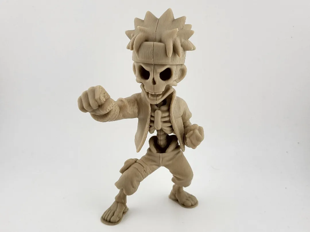 Naruto Skeleton Figure Ninja Pose