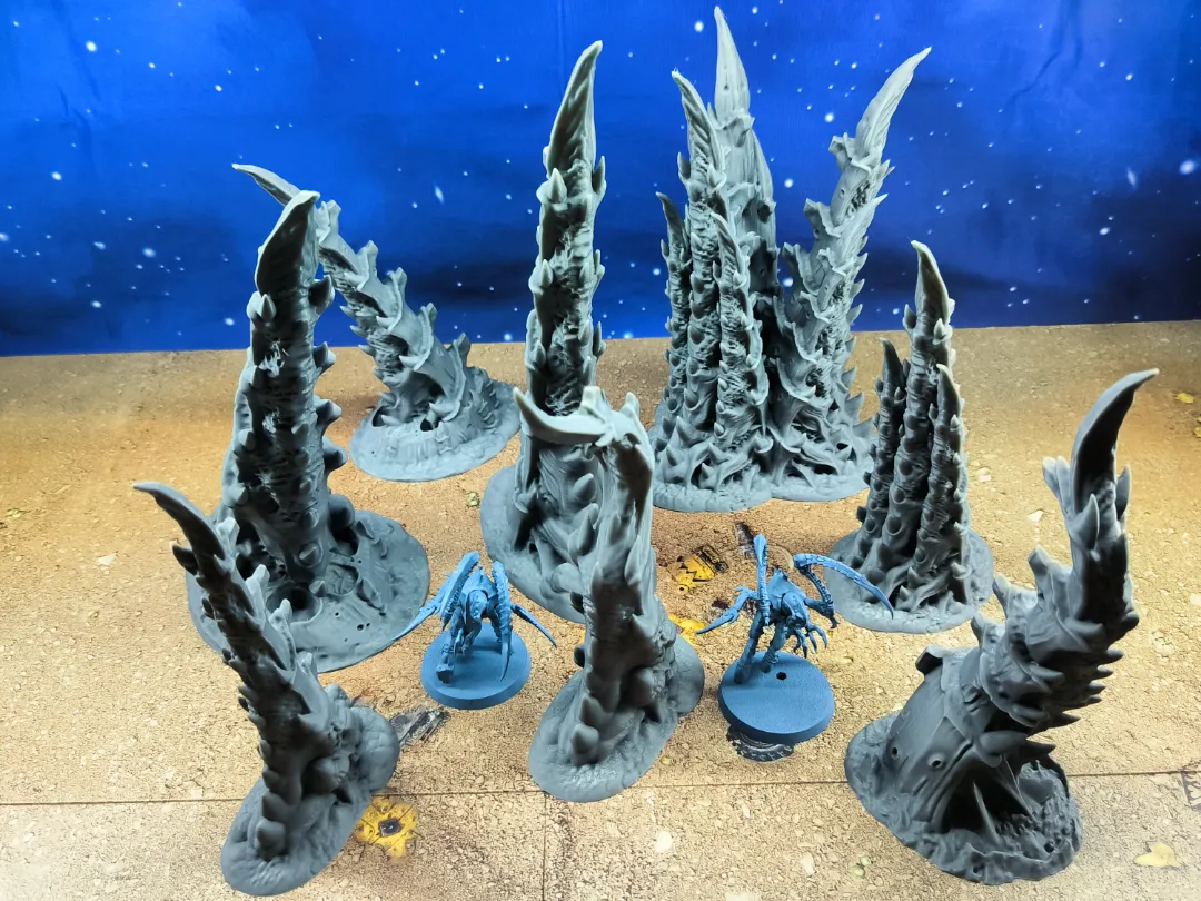 Decors xenos tyranids