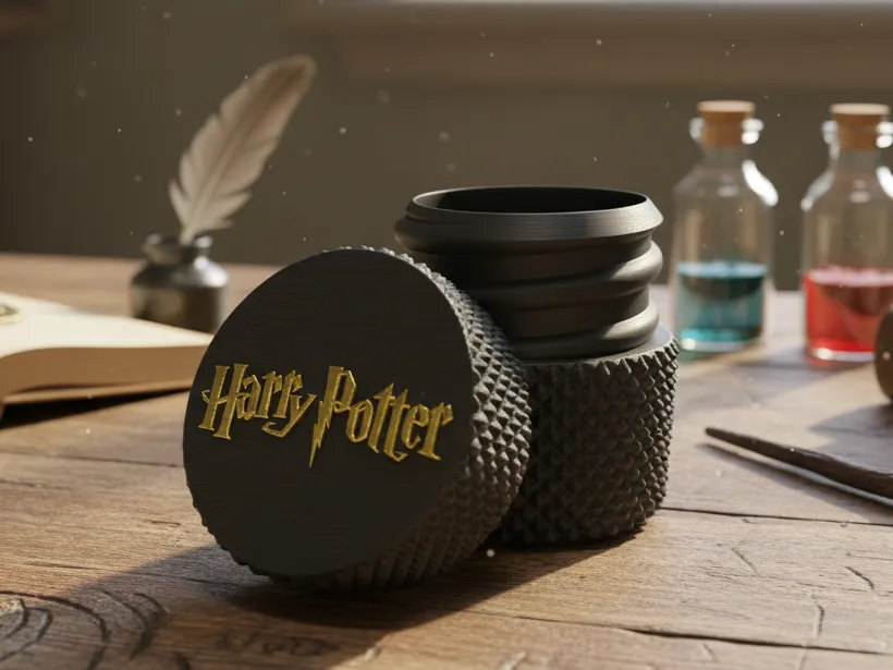 Harry Potter Threaded Container