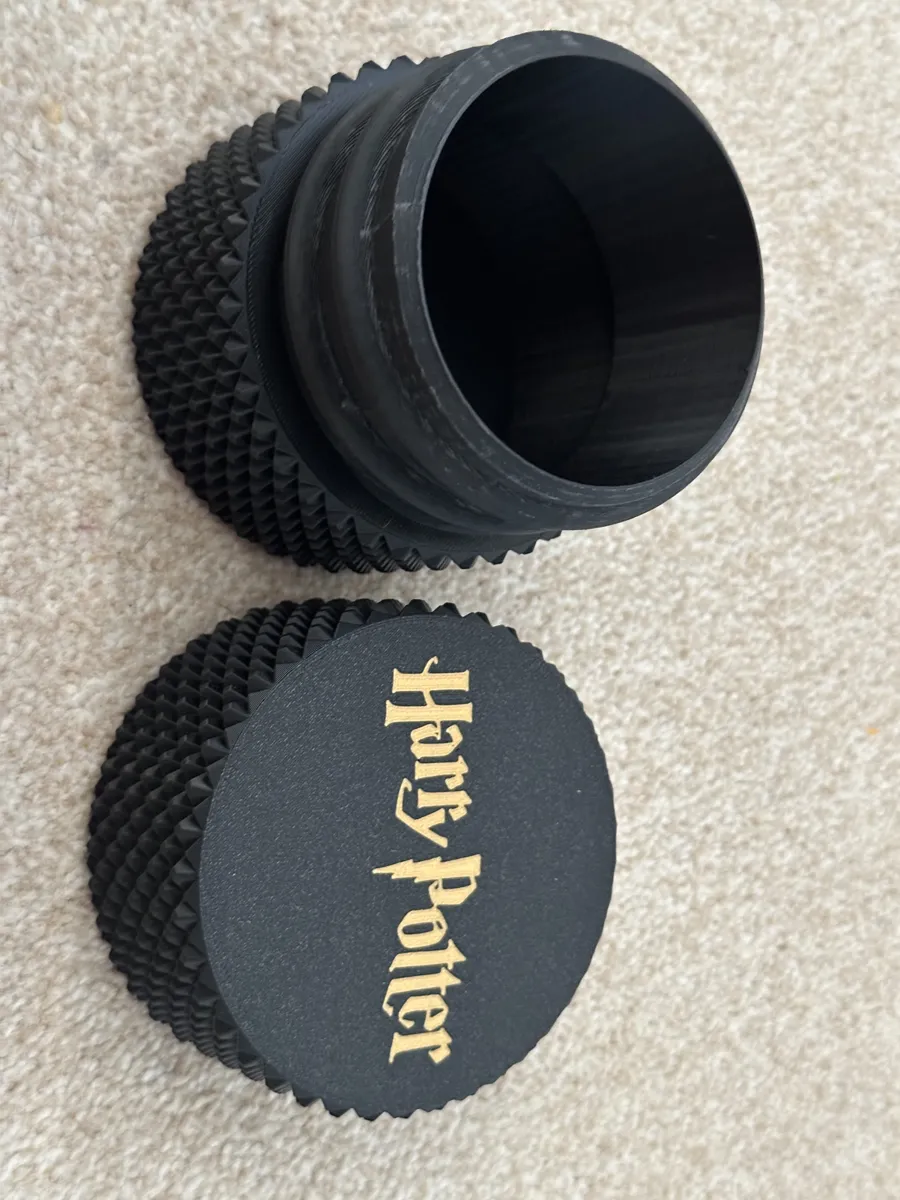 Harry Potter Threaded Container, photo 4 of 4 - Harry Potter Threaded Container Storage & Organisation