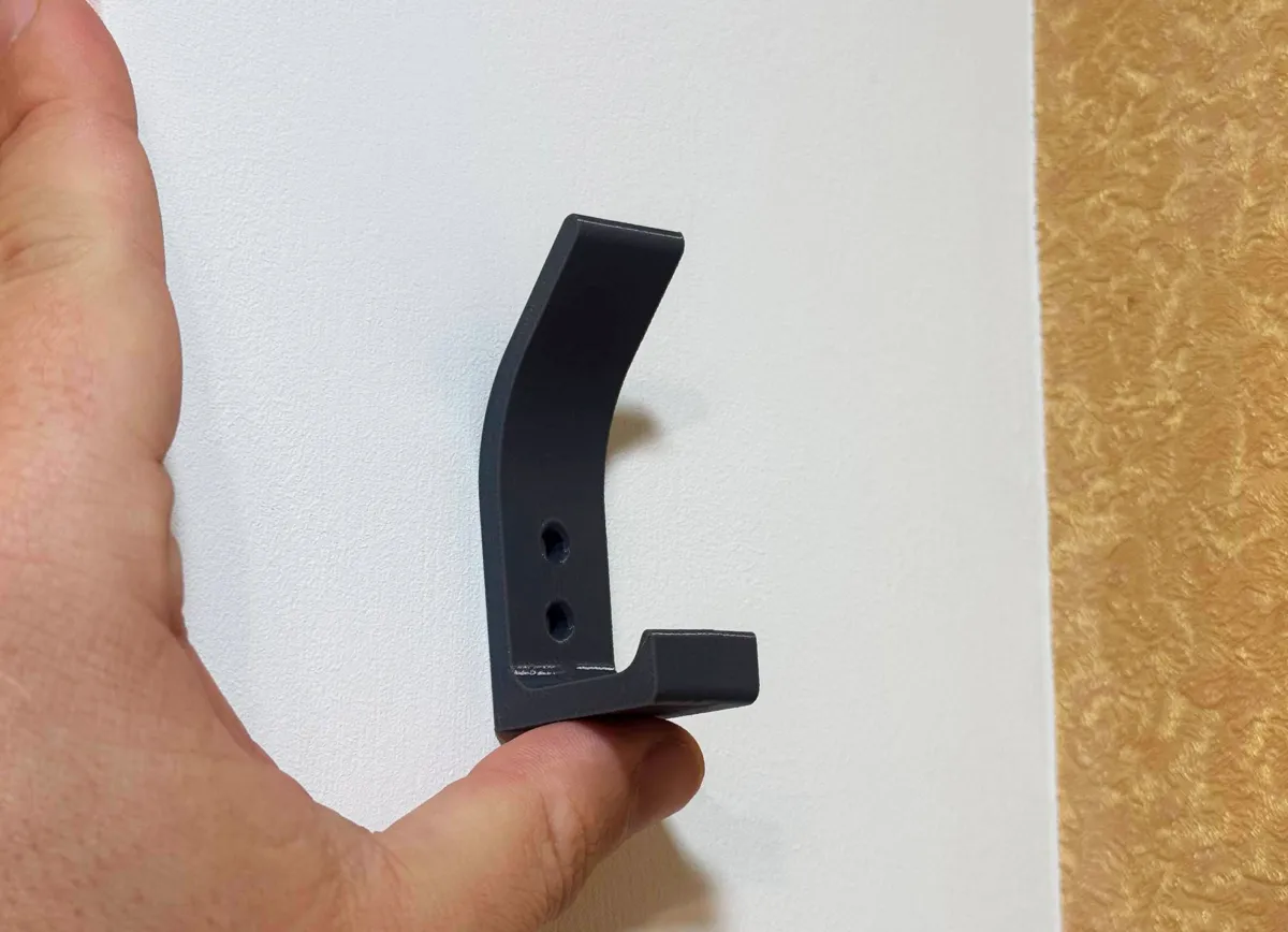 Double robe wall hook, photo 4 of 4 - Double robe wall hook Storage & Organisation