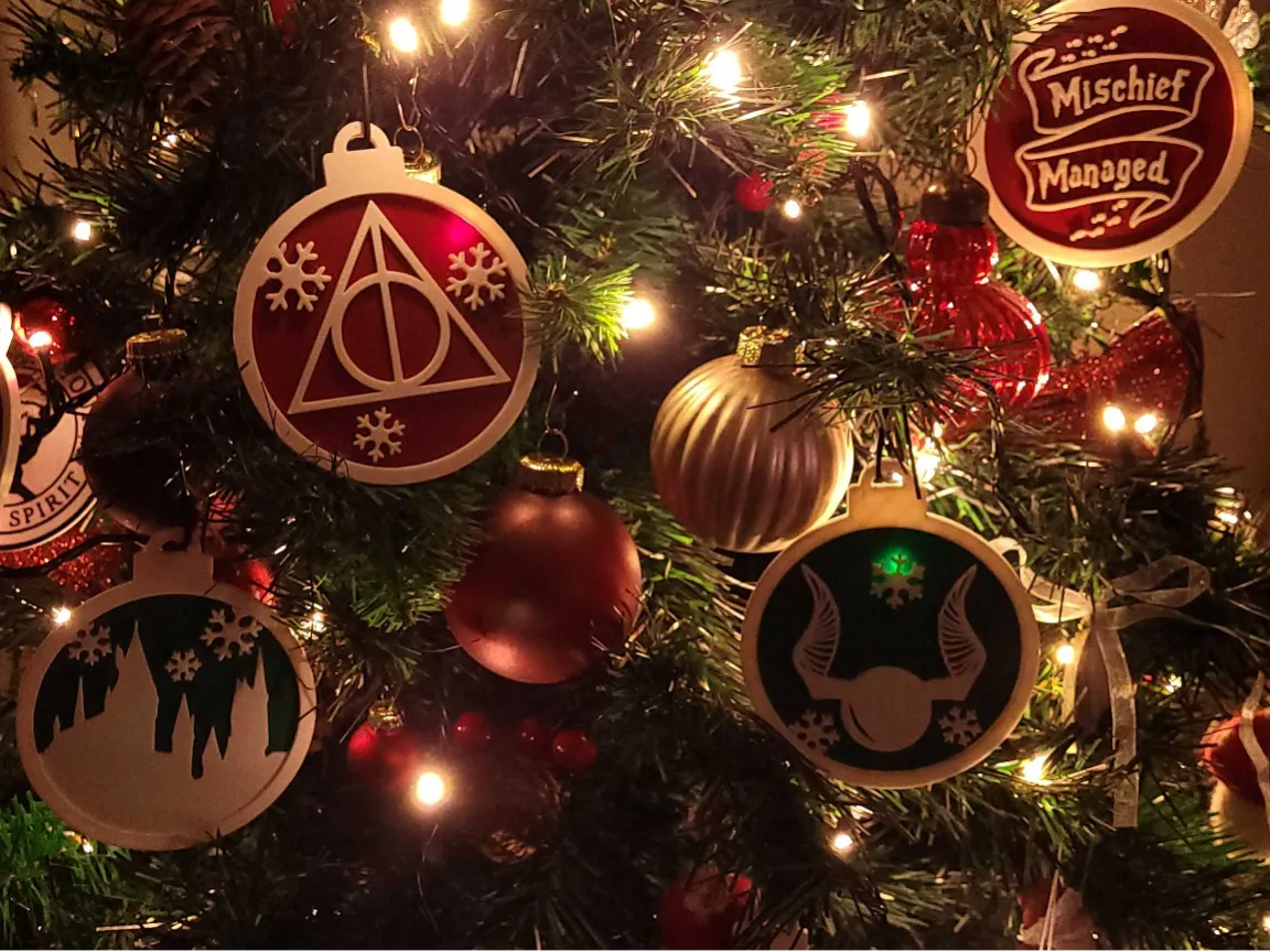 Harry Potter Christmas Ornaments