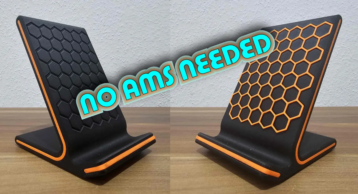 Hexagon Phone Stand 2024