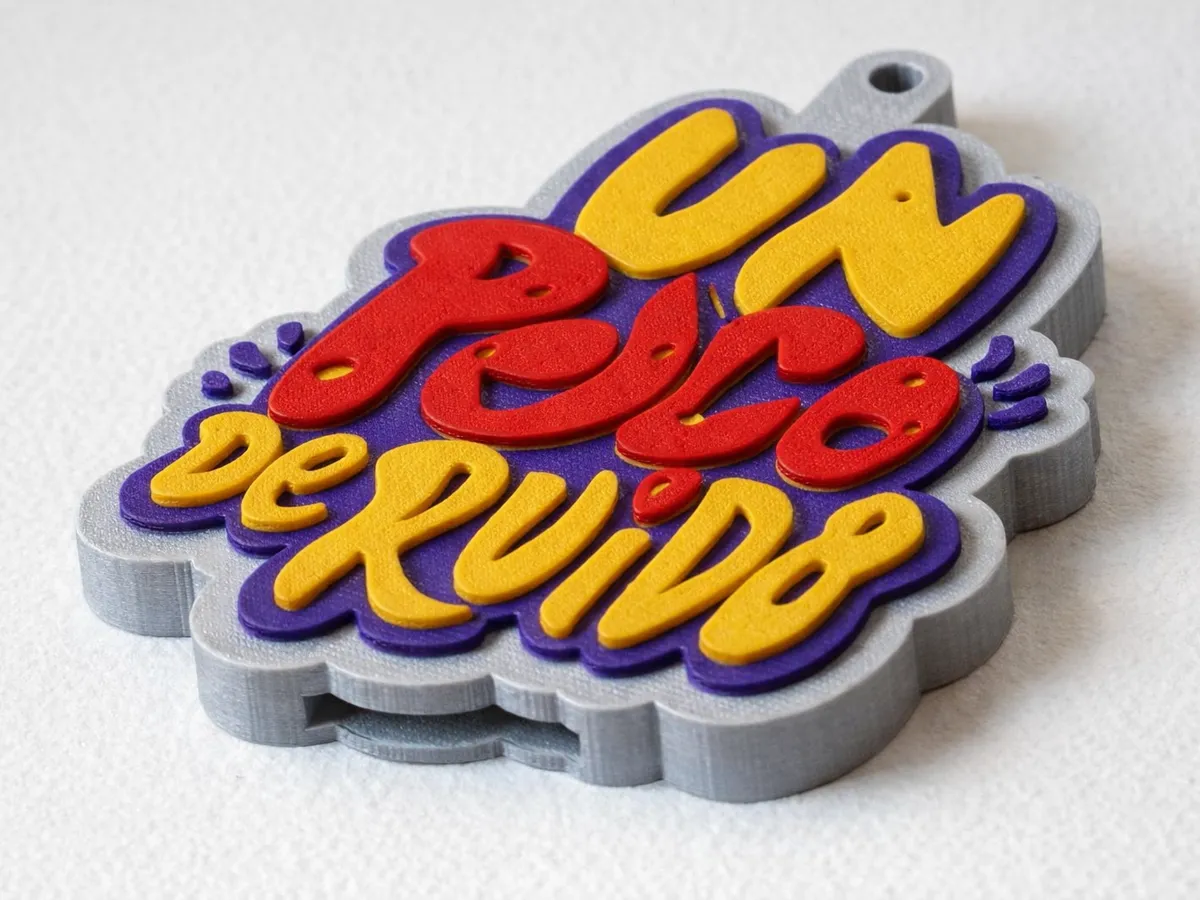 Un Poco de Ruido Bottle Opener Keychain