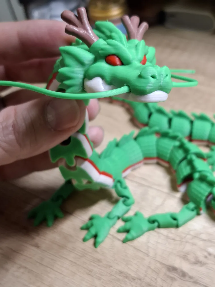 SHENRON flexy articulated dragon, photo 3 of 4 - SHENRON flexy articulated dragon Fidget & Sensory Toys