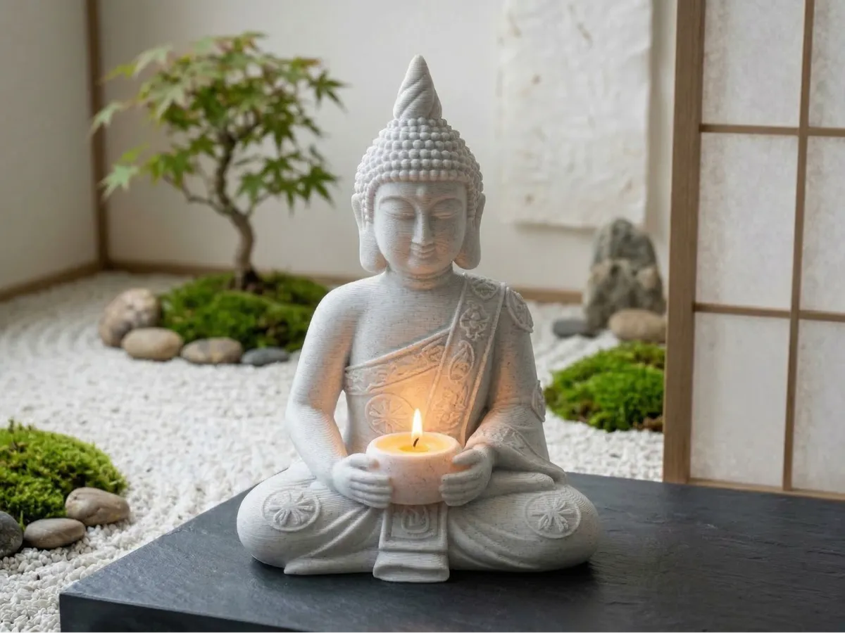 Buddha Candle Holder