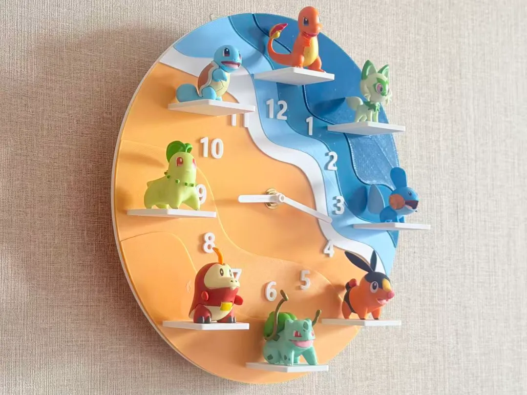 DIY Figurine Wall Clock