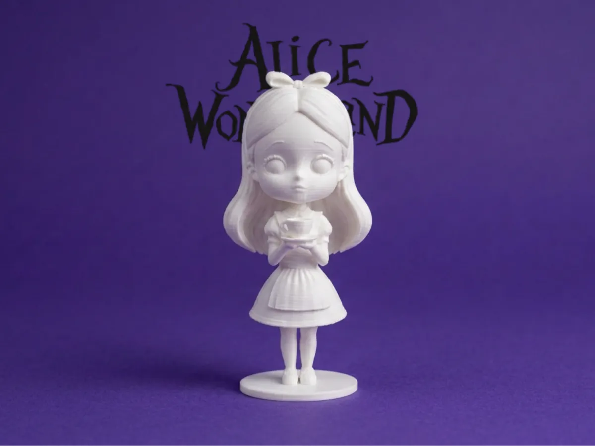 Alice in Wonderland Tea Time Chibi Figure