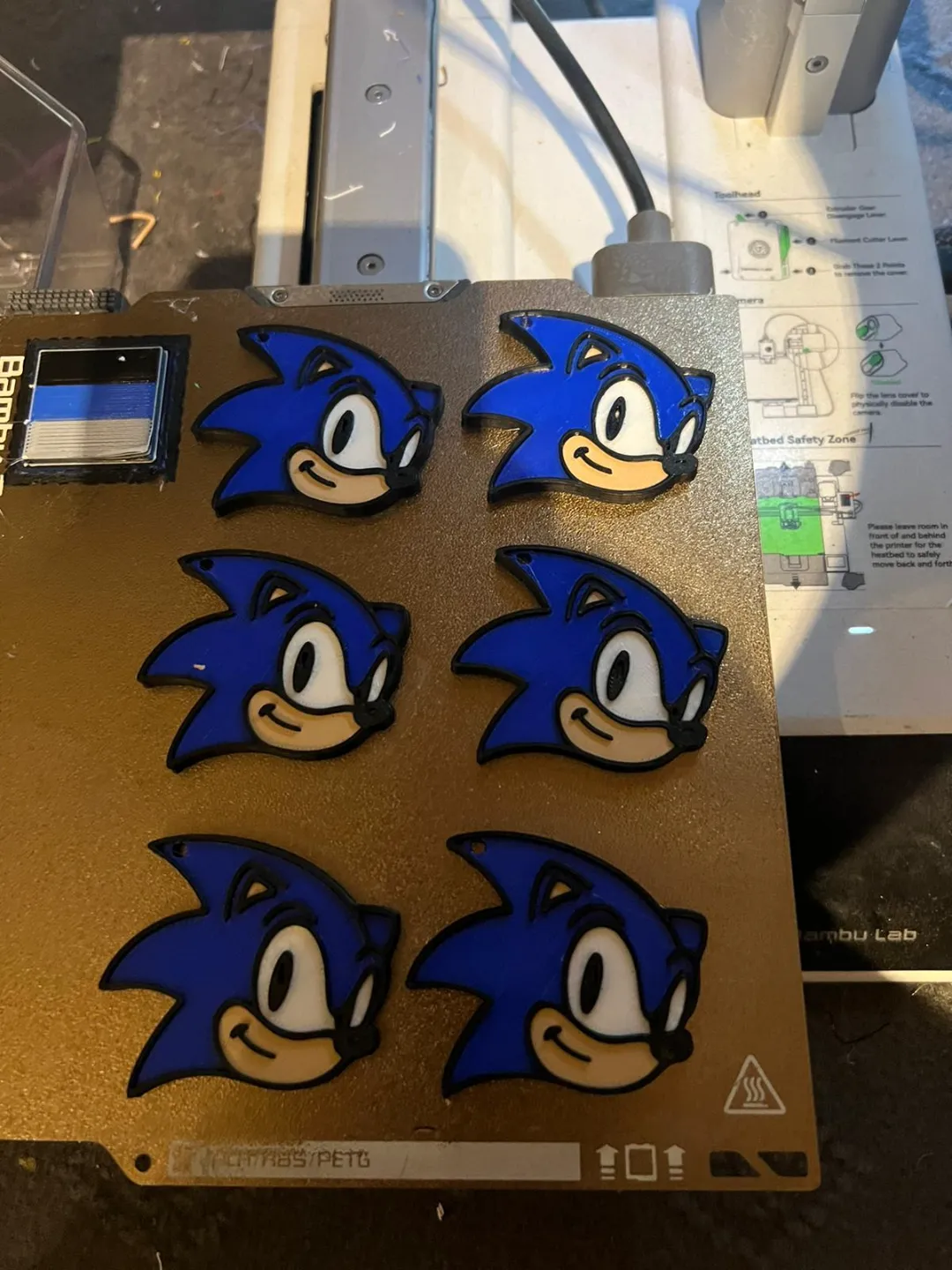 sonic keychain