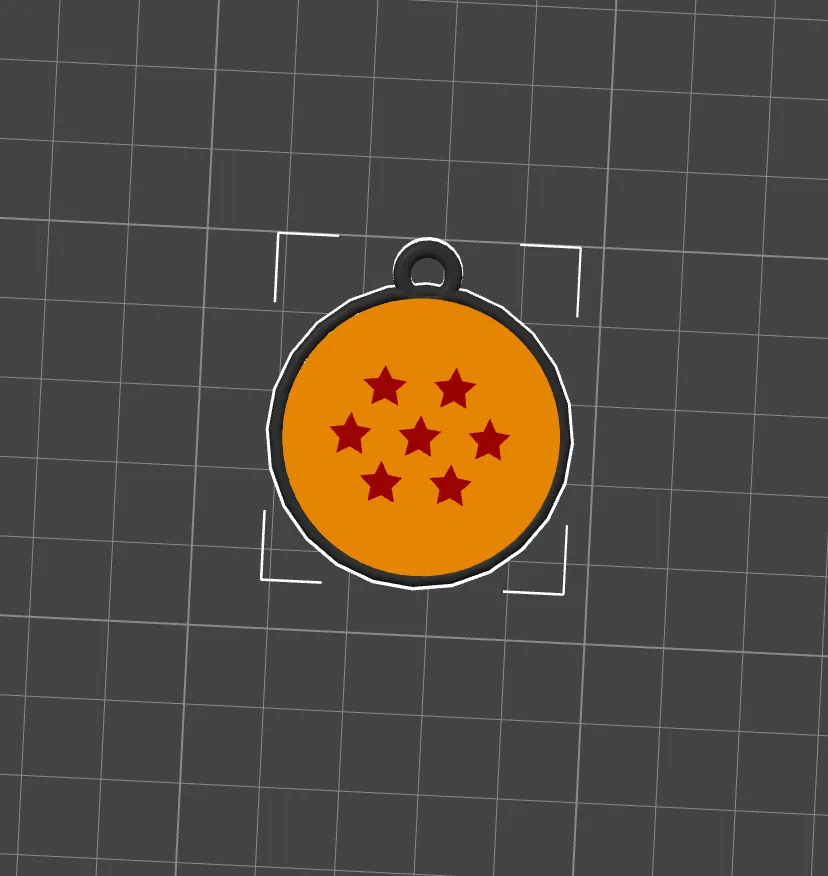 7's Dragon Ball Keychain, photo 3 of 3 - 7's Dragon Ball Keychain Keychains