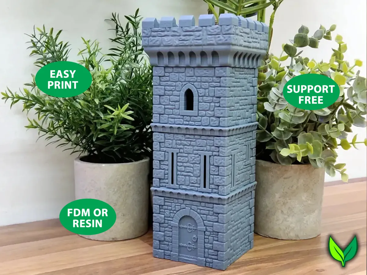 Castle Tower, 28mm Terrain