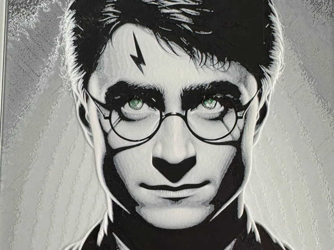 Harry Potter Hueforge Green eyes 200x200 - Photo Art & Lithophanes, in stock in India