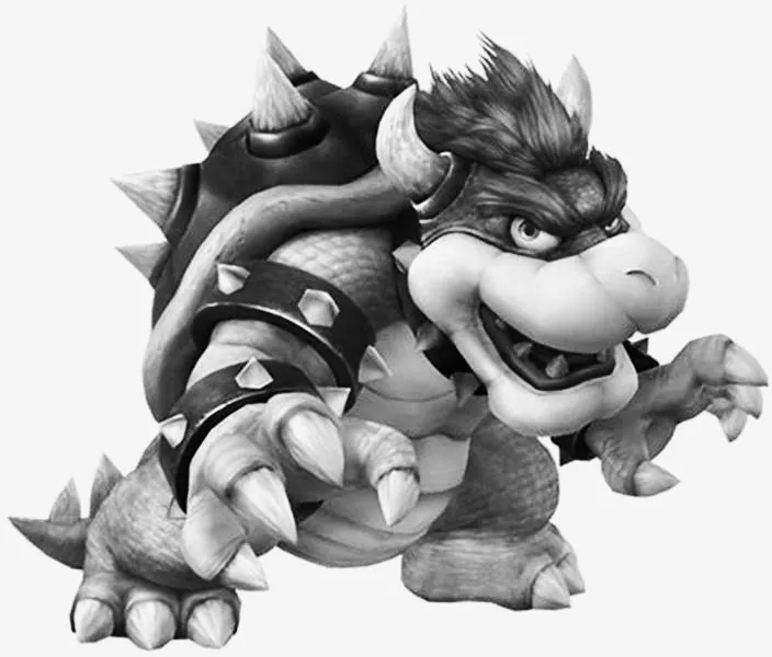bowser hueforge, photo 2 of 2 - bowser hueforge Art