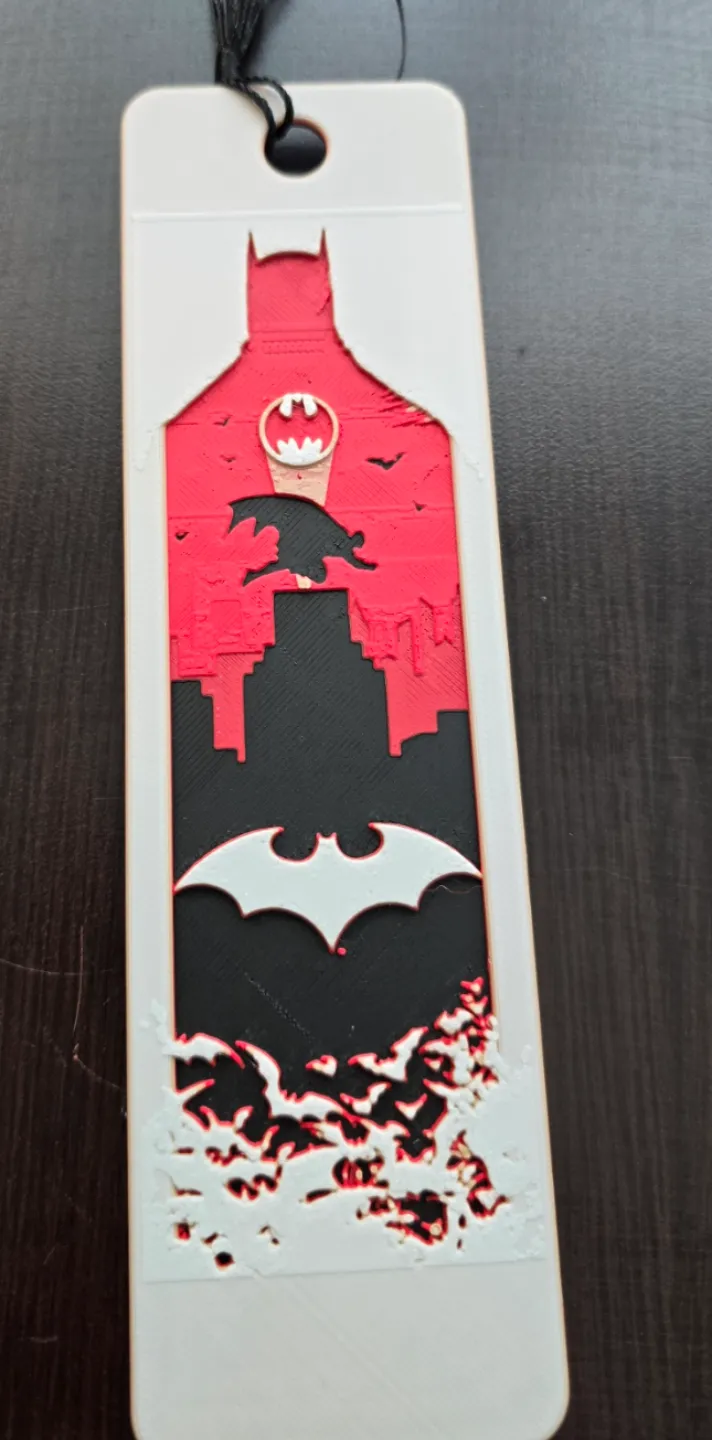 Batman HueForge Bookmark - 2D Art, in stock in India