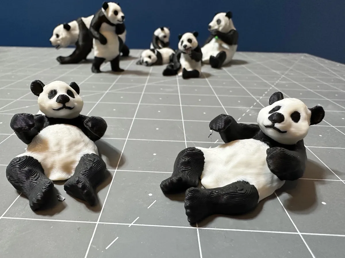 Miniature panda #3 - Bear & Panda Figurines, in stock in India