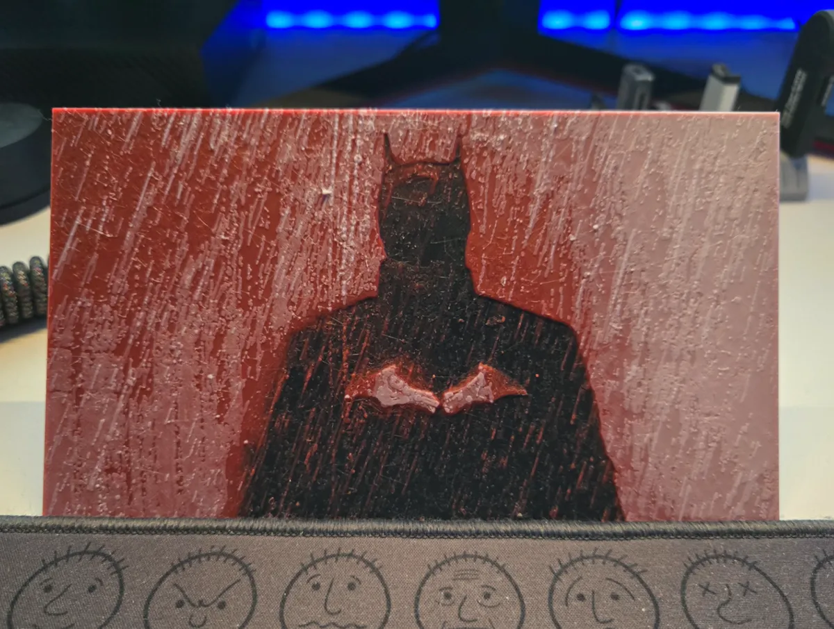 Batman Hueforge - Photo Art & Lithophanes, in stock in India