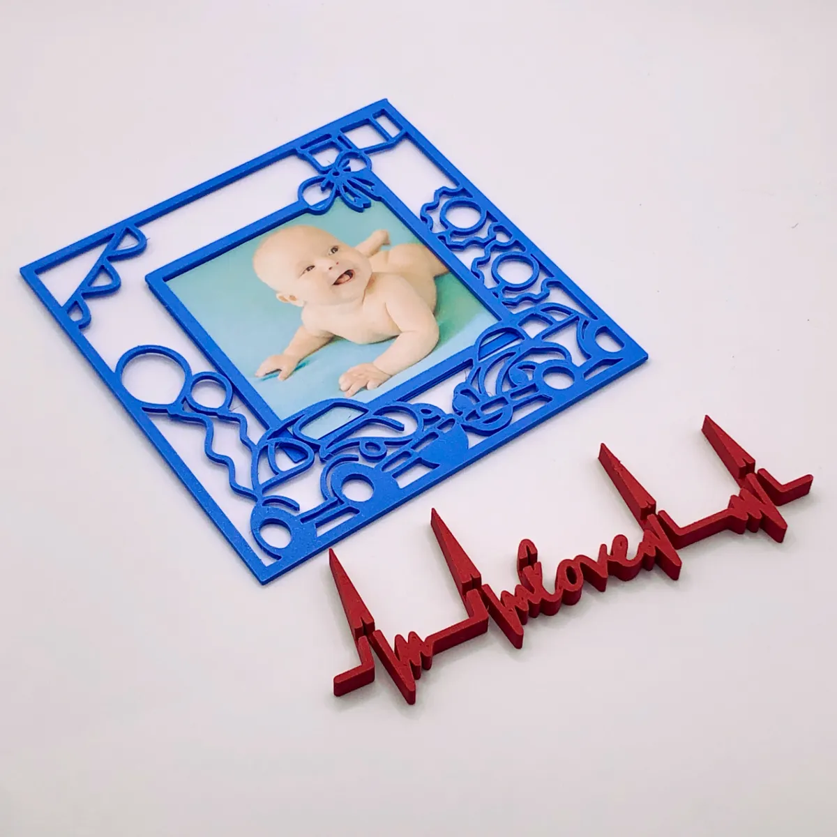 Car with Balloon and Ribbon Photo Frame love gift, photo 4 of 4 - Car with Balloon and Ribbon Photo Frame love gift Household
