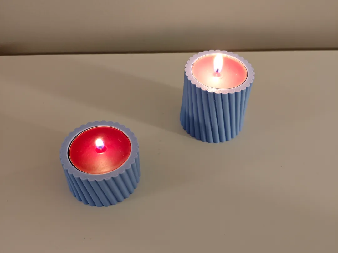 Candle holder V3.0 30mm 50 mm - Art Pieces, in stock in India