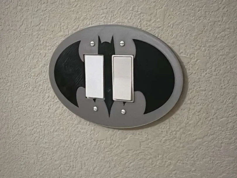 Batman Light Switch Cover Required - Decor, in stock in India