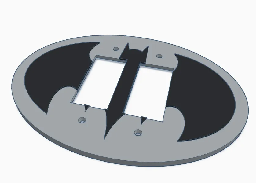 Batman Light Switch Cover Required, photo 3 of 4 - Batman Light Switch Cover Required Household