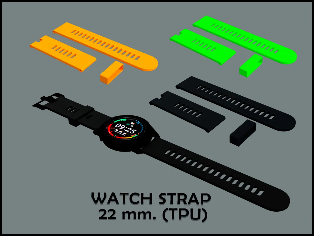 22mm Soft Watch Strap
