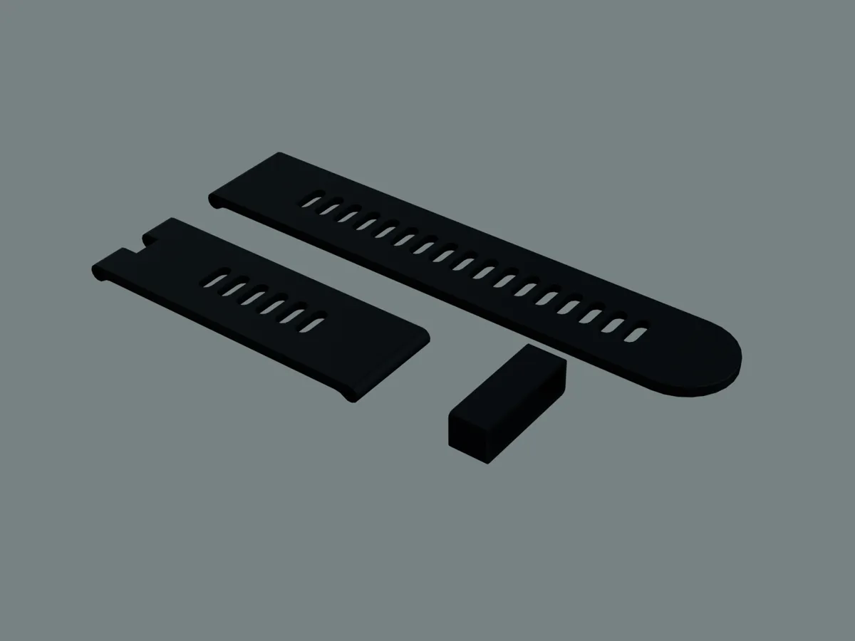 22mm Soft Watch Strap, photo 3 of 4 - 22mm Soft Watch Strap Fashion