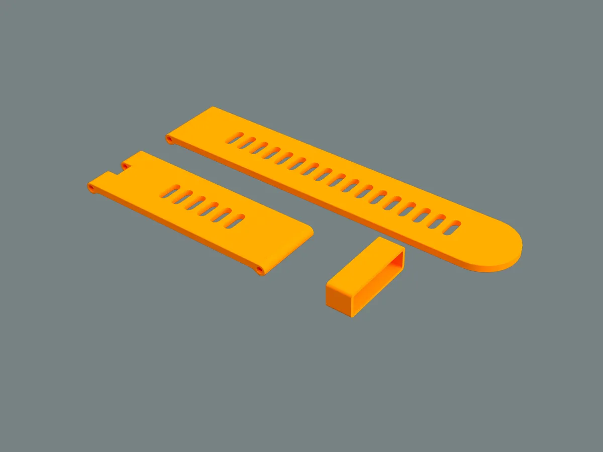 22mm Soft Watch Strap, photo 4 of 4 - 22mm Soft Watch Strap Fashion