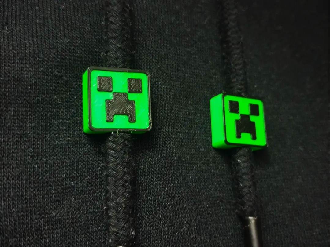 Creeper Hoodie Drawstring, Minecraft Style