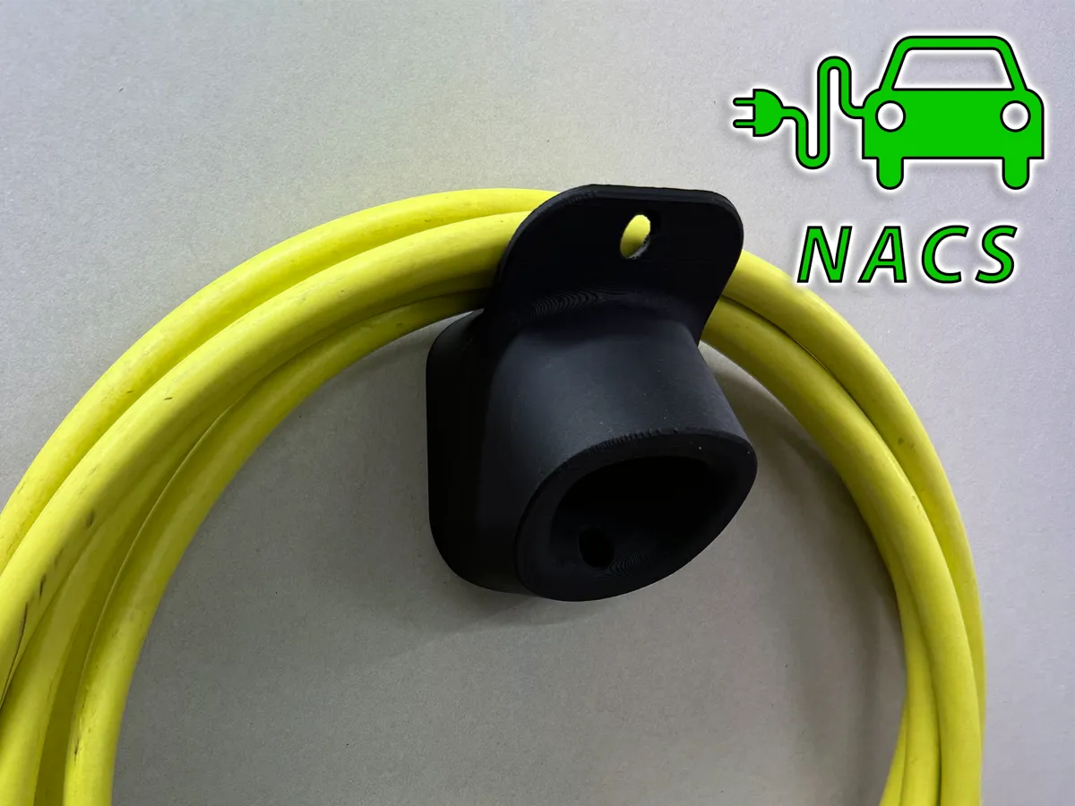 NACS (Tesla) EV Charger Plug and Cable Holder