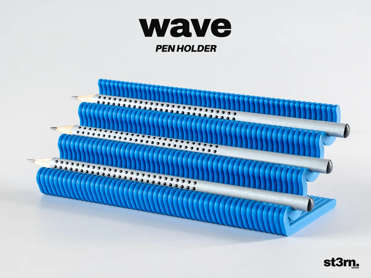 Wave ⬝ Pen Holder