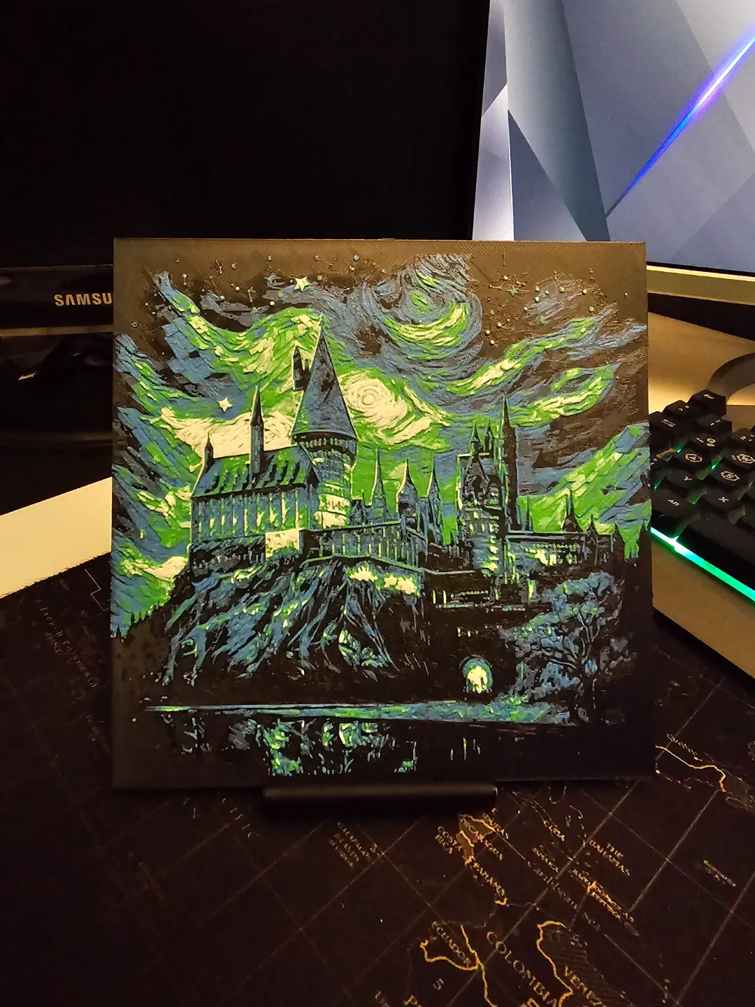 Hogwarts Van Gogh - HueForge