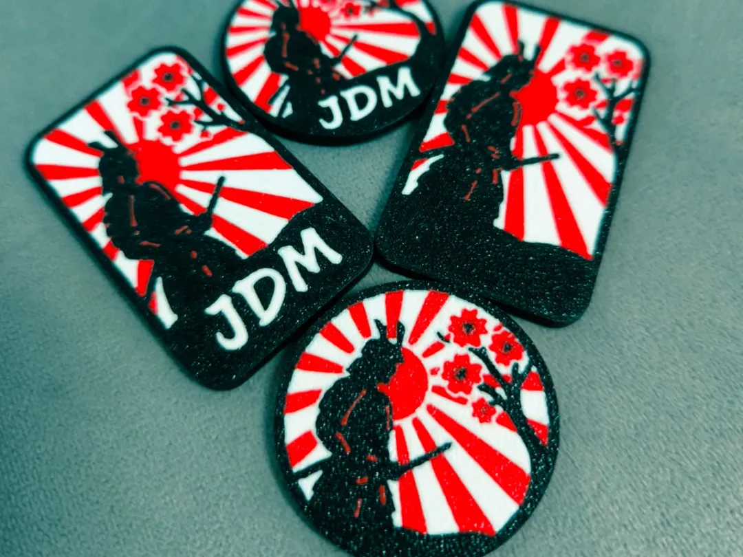 JDM Samurai Keychains & magnets