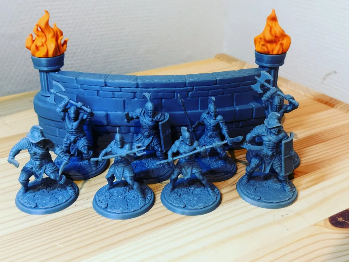 GLADIATOR Warriors - 8 miniatures