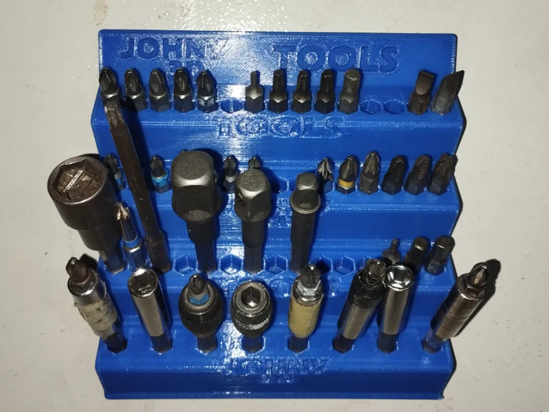 Soporte de Puntas Hexagonales 6.35mm(1/4")
