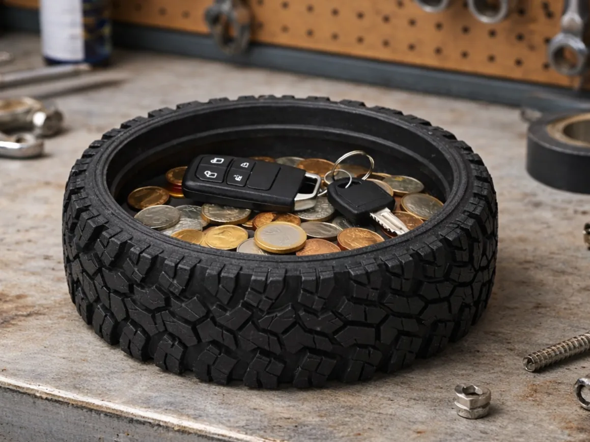 Off-road Tire Catchall Tray Organizer
