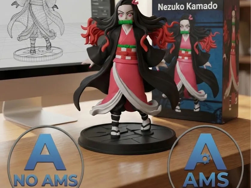 Nezuko Kamado Figurine - Demon Slayer