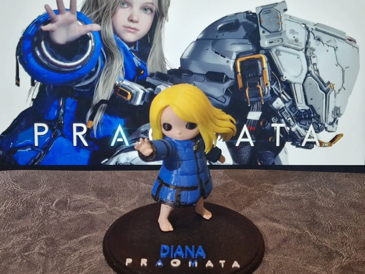 Diana Pragmata Cute Funko-Style Figure