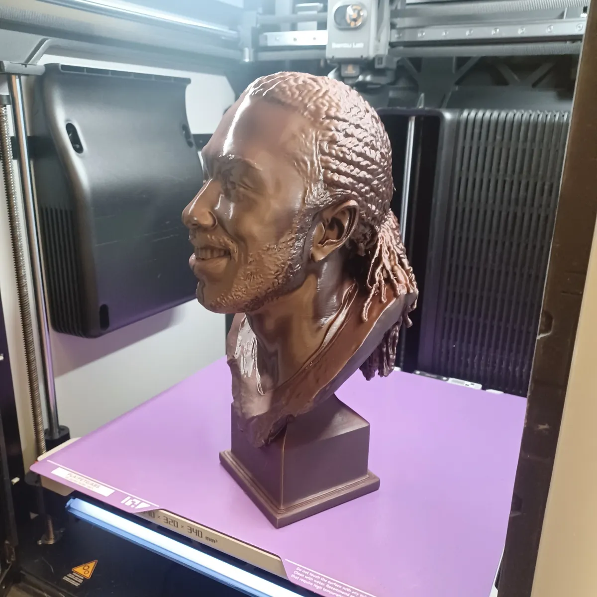 Larry Fitzgerald Hall Of Fame Bust Sculpture 12" - Sculptures, in stock in India