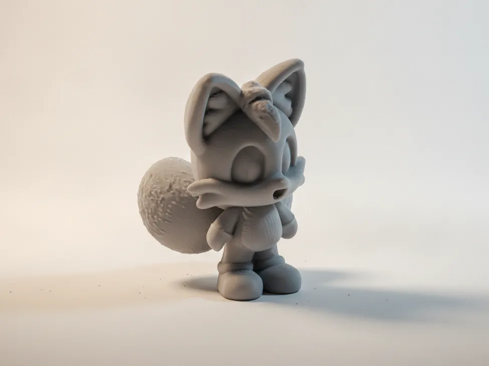 Tails Sonic the Hedgehog Chibi Figure, photo 2 of 4 - Tails Sonic the Hedgehog Chibi Figure Figurines & Collectibles