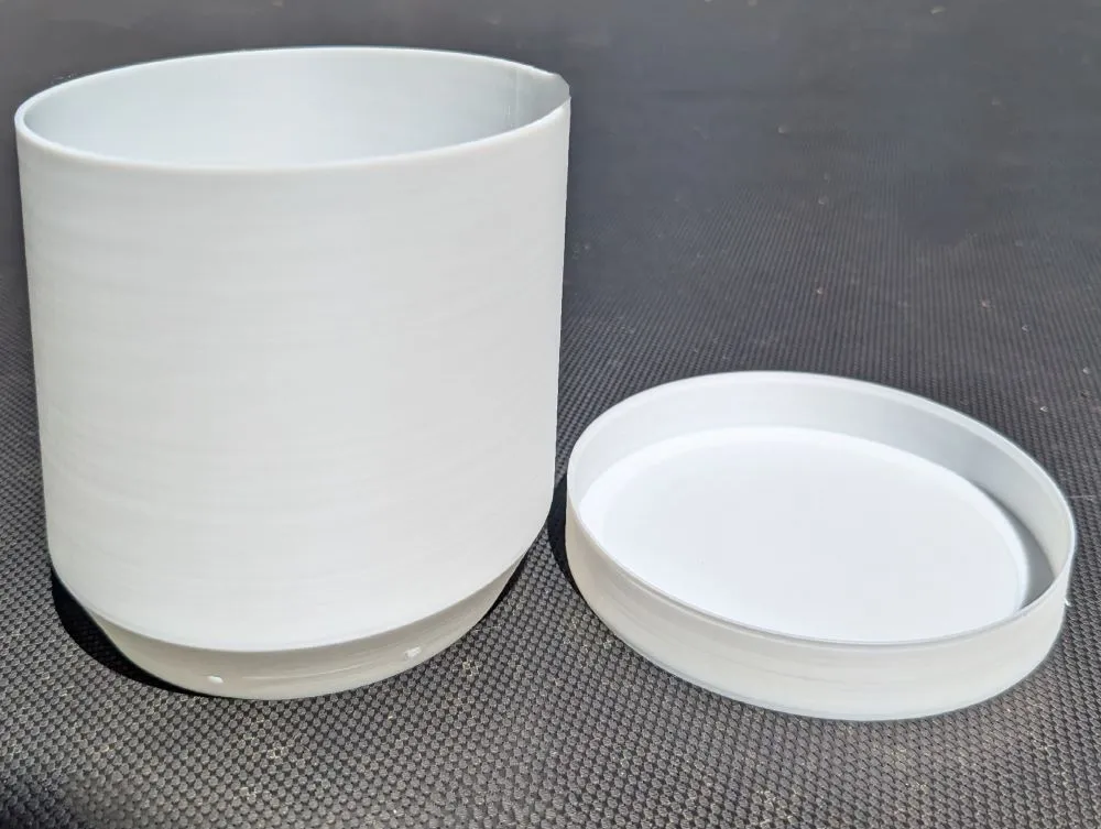 Basic plant pot, photo 2 of 3 - Self-watering Planters, basic plant pot self watering selfwatering planter vase indoor