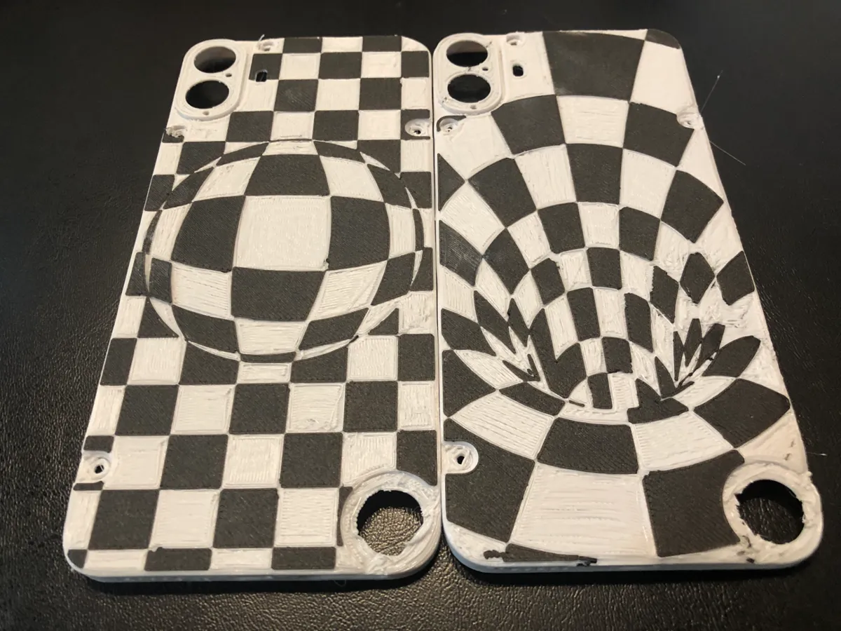 Optical Illusion CMF Phone Case, photo 2 of 4 - Optical Illusion CMF Phone Case Hobby & DIY