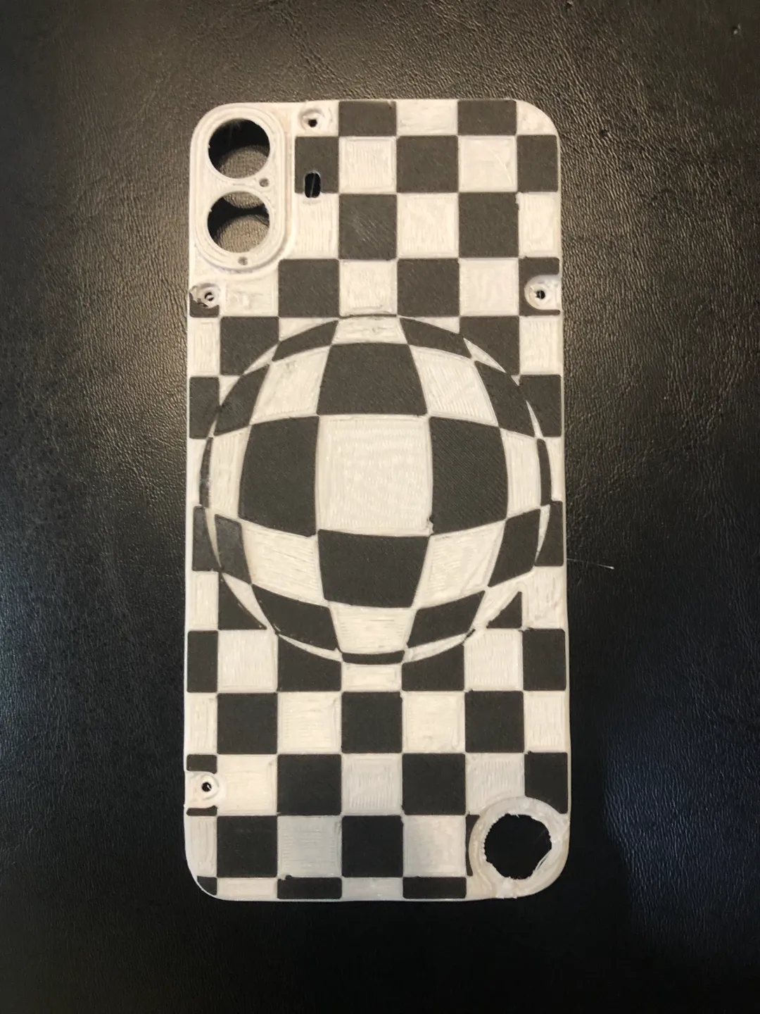 Optical Illusion CMF Phone Case, photo 4 of 4 - Optical Illusion CMF Phone Case Hobby & DIY