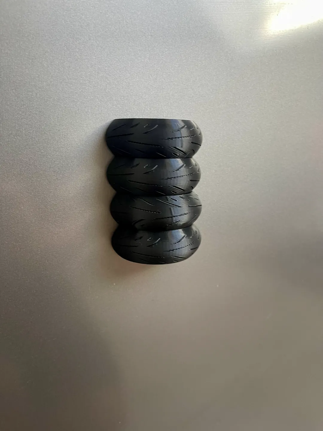 Motorcycle Tire Fridge Magnet for 6x3mm Magnets, photo 3 of 4 - Motorcycle Tire Fridge Magnet for 6x3mm Magnets Kitchen & Dining