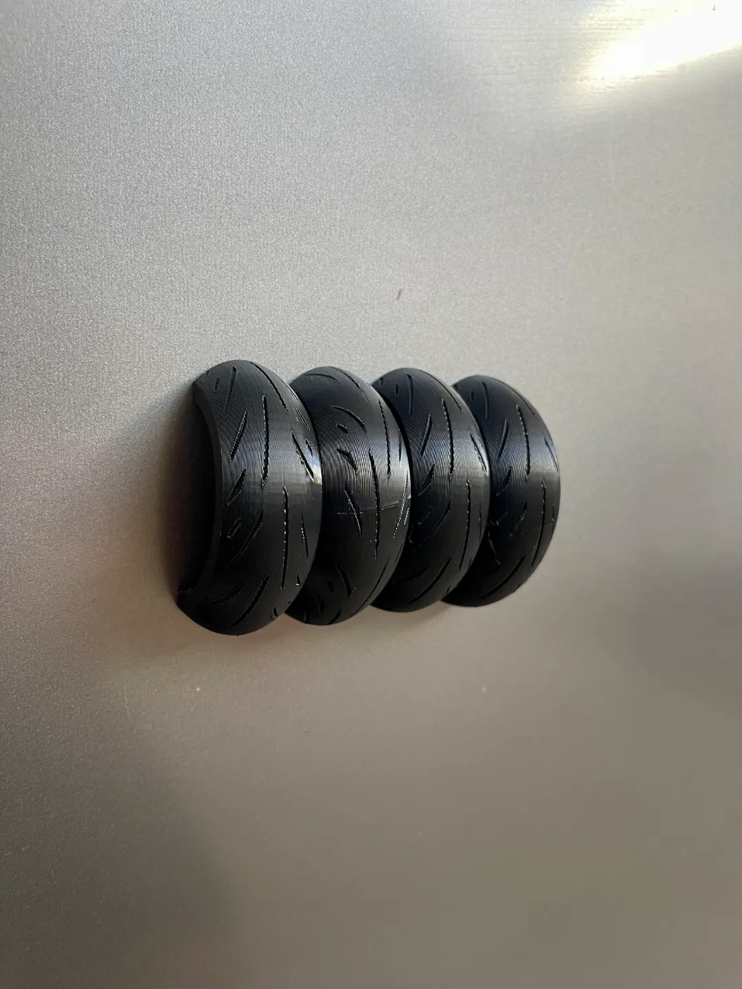 Motorcycle Tire Fridge Magnet for 6x3mm Magnets, photo 4 of 4 - Motorcycle Tire Fridge Magnet for 6x3mm Magnets Kitchen & Dining