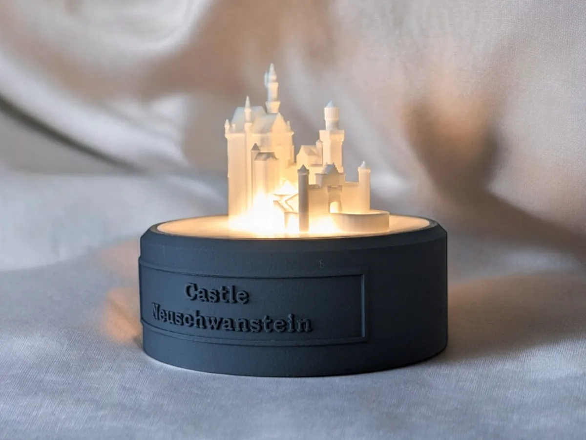 LED lamp (romantic castle)