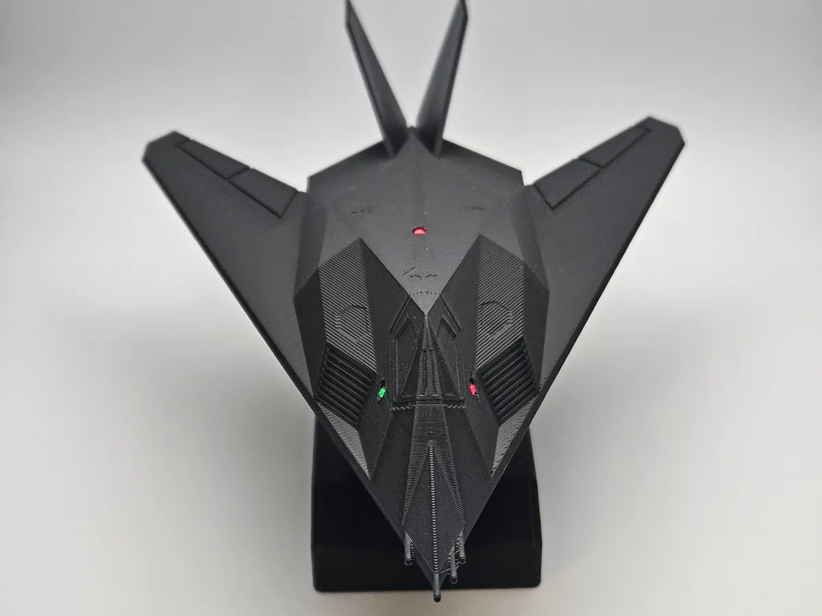 F117 LED Plane Kit, photo 2 of 4 - F117 LED Plane Kit Hobby & DIY